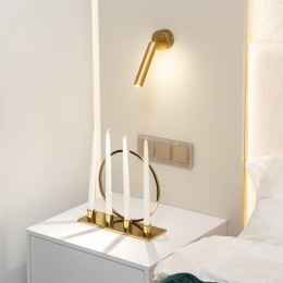 Светодиодный светильник 20084/1 LED матовое золото Eurosvet