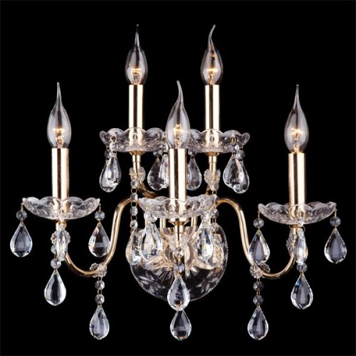 Бра с хрусталем 3600/5 золото / прозрачный хрусталь Eurosvet