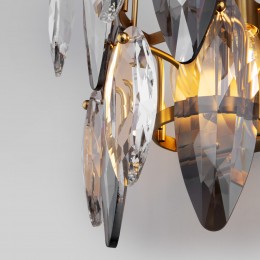 Настенный светильник с хрусталем 372/2 Strotskis Bogate's