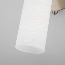 Настенный светильник со стеклянным плафоном 20043/1 сатин-никель Eurosvet