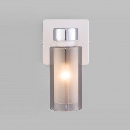 НАСТЕННЫЙ СВЕТИЛЬНИК СО СТЕКЛЯННЫМ ПЛАФОНОМ 70115/1 белый Eurosvet