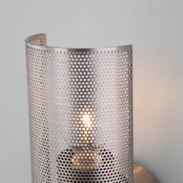 Настенный светильник в стиле лофт 70139/1 никель Eurosvet