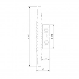 Настенный светодиодный светильник с тканевым рассеивателем 101002 LED Eurosvet