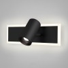 Настенный светодиодный светильник с USB и Type-C 20127/1 LED черный Eurosvet