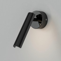 Настенный светодиодный светильник в стиле минимализм 20126/1 LED черный жемчуг Eurosvet
