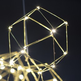 Подвесная светодиодная люстра 90168/5 медь Eurosvet