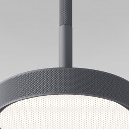 Подвесной светильник Plate 14W 4000K графит 50260 LED Elektrostandard