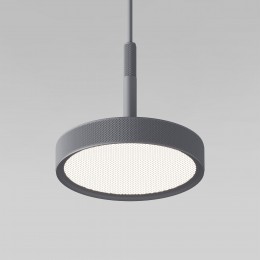 Подвесной светильник Plate 14W 4000K графит 50260 LED Elektrostandard