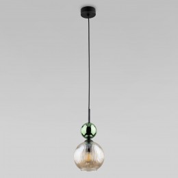 Подвесной светильник со стеклянным плафоном 11145 Sophia Green Cognac TK Lighting
