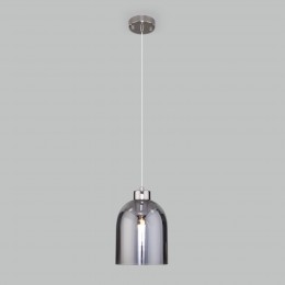 Подвесной светильник со стеклянным плафоном 50119/1 никель Eurosvet