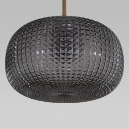 Подвесной светильник со стеклянным плафоном 50262/1 темно-серый Eurosvet