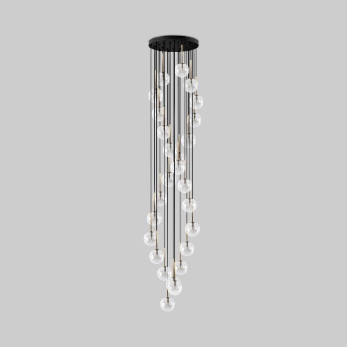 Подвесной светильник со стеклянными плафонами 10258 Aurora TK Lighting