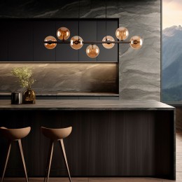 Подвесной светильник со стеклянными плафонами 4506 Estera TK Lighting