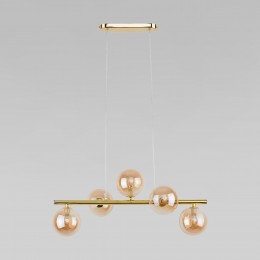 Подвесной светильник со стеклянными плафонами 4549 Estera Gold TK Lighting