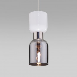 Подвесной светильник со стеклянными плафонами 50118/1 никель Eurosvet