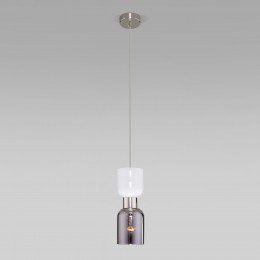 Подвесной светильник со стеклянными плафонами 50118/1 никель Eurosvet