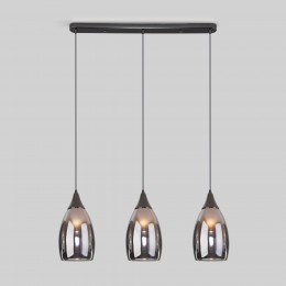 Подвесной светильник со стеклянными плафонами 50285/3 черный жемчуг Eurosvet