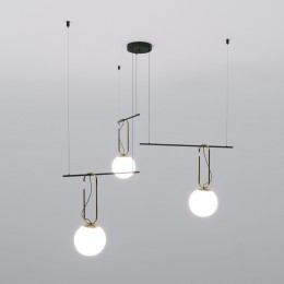 Подвесной светильник со стеклянными плафонами 70143/3 Eurosvet