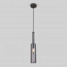 Подвесной светильник в стиле лофт 50226/1 дымчатый Eurosvet