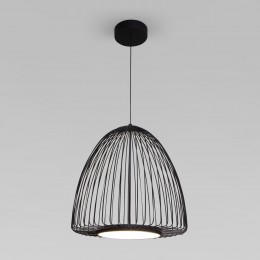 Подвесной светодиодный светильник 40010/1 LED черный Eurosvet