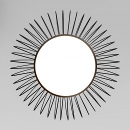 Подвесной светодиодный светильник 40010/1 LED черный Eurosvet