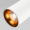 Подвесной светодиодный светильник 9+4W 4200К белый матовый/золото DLS021 Elektrostandard