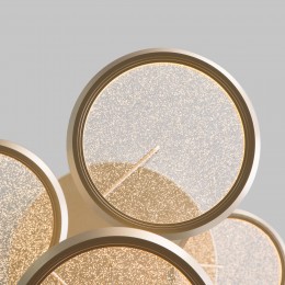 Подвесной светодиодный светильник 90034/6  золото Eurosvet