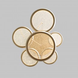 Подвесной светодиодный светильник 90034/6  золото Eurosvet