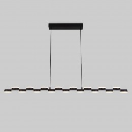 Подвесной светодиодный светильник 90332/17 черный Eurosvet