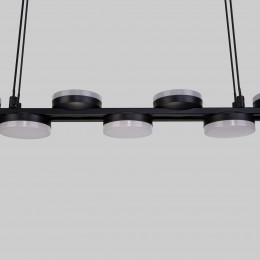 Подвесной светодиодный светильник 90332/17 черный Eurosvet