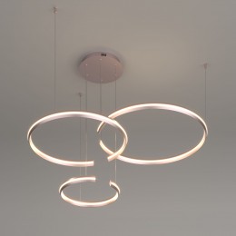 Подвесной светодиодный светильник с пультом управления 90180/3 сатин-никель Eurosvet