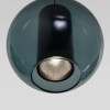 Подвесной светодиодный светильник со стеклянным плафоном 50258/1 LED бирюзовый Eurosvet