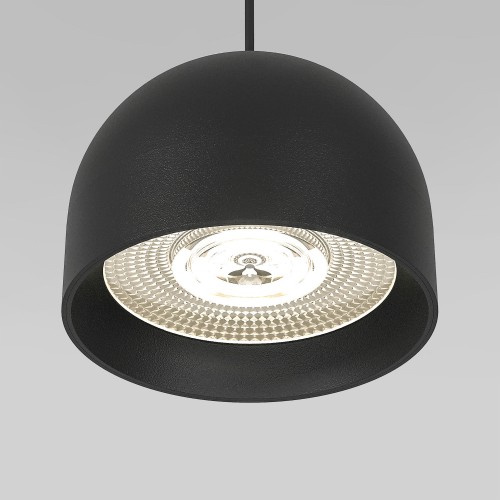Подвесной светодиодный светильник Uno 8W 4000K черный 50261 LED Elektrostandard