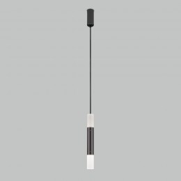 Подвесной светодиодный светильник в стиле лофт 50210/1 LED черный жемчуг Eurosvet