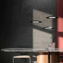 Подвесной светодиодный светильник в стиле лофт 90328/1 черный Eurosvet