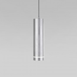 Подвесной светодиодный светильник в стиле лофт DLR023 12W 4200K хром матовый Eurosvet