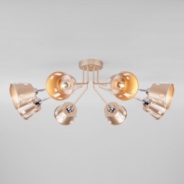 Потолочная люстра в стиле лофт 70105/8 шампань Eurosvet