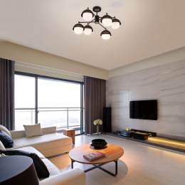 Потолочная люстра в стиле лофт 70106/6 черный Eurosvet