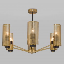 Потолочная люстра в стиле лофт 70139/6 латунь Eurosvet