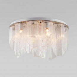 Потолочный светильник с плафонами из фактурного стекла 381/10 Bogate's