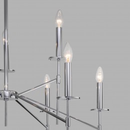 Потолочный светильник в классическом стиле 60142/9 хром Eurosvet