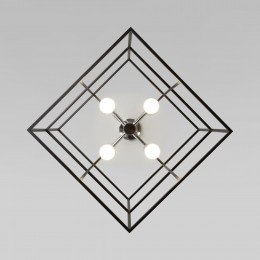 Потолочный светильник в стиле лофт 70142/8 хром Eurosvet