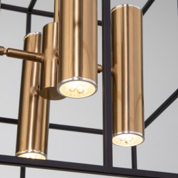 Потолочный светильник в стиле лофт 70142/8 латунь Eurosvet