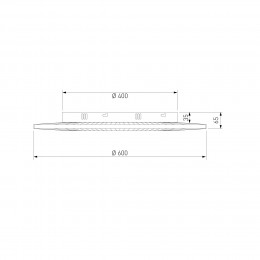 Потолочный светодиодный светильник с тканевым рассеивателем 101003 LED Eurosvet
