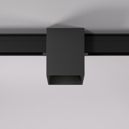 Slim Magnetic Трековый светильник 12W 4200K Solo чёрный 85055/01 Elektrostandard