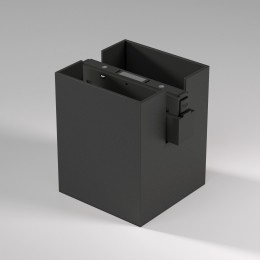Slim Magnetic Трековый светильник 12W 4200K Solo чёрный 85055/01 Elektrostandard