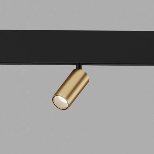 Slim Magnetic Трековый светильник 5W 4200K Cantors латунь 85036/01 Elektrostandard