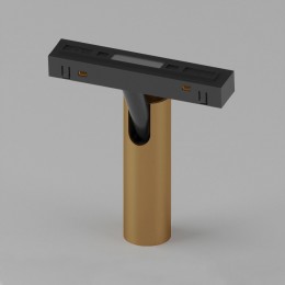 Slim Magnetic Трековый светильник 7W 4200K Cubo латунь 85035/01 Elektrostandard