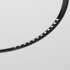 Slim Magnetic Трековый светильник для радиусного шинопровода 12W 4200K Intenso чёрный Ø800мм 85184/01 Elektrostandard