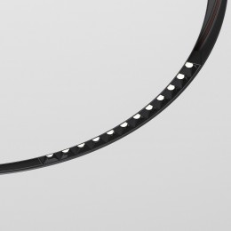 Slim Magnetic Трековый светильник для радиусного шинопровода 12W 4200K Intenso чёрный Ø800мм 85184/01 Elektrostandard